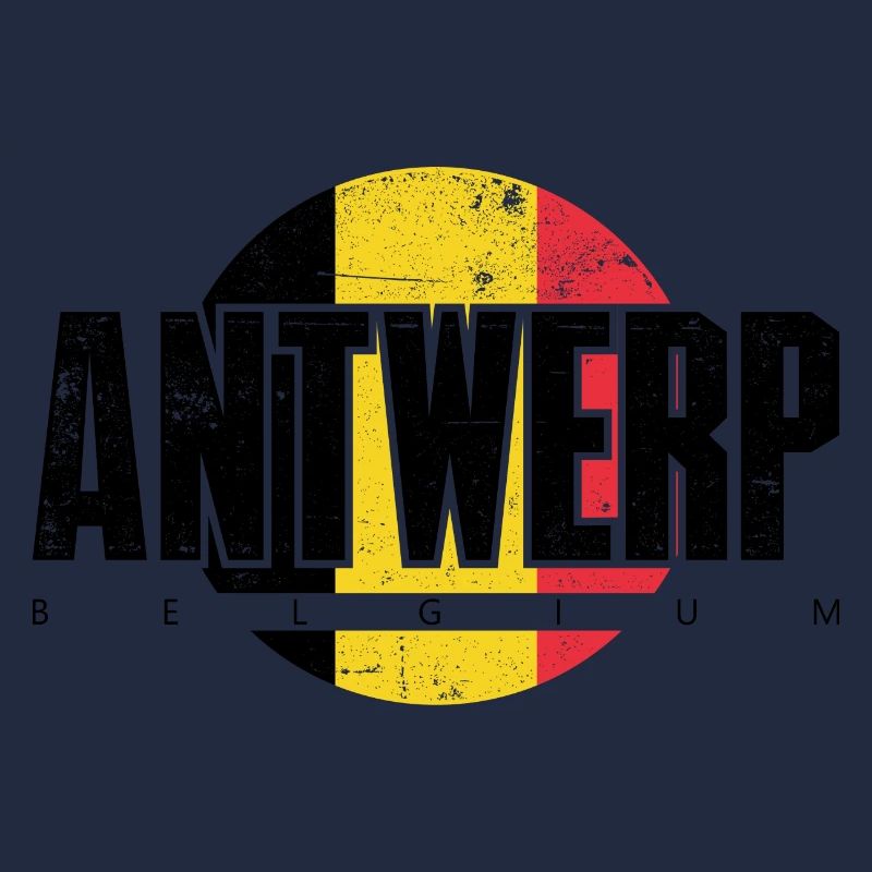 We Emblem Split Yellow Red