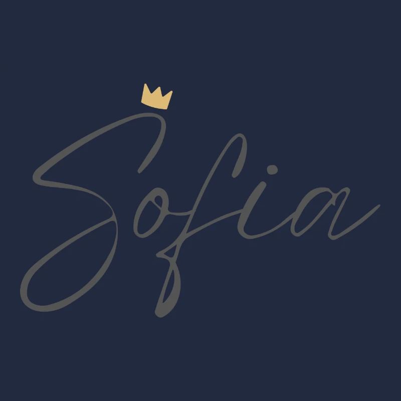 Prinzessin Sofia Kronenhemd – Name mit Buchstabe S