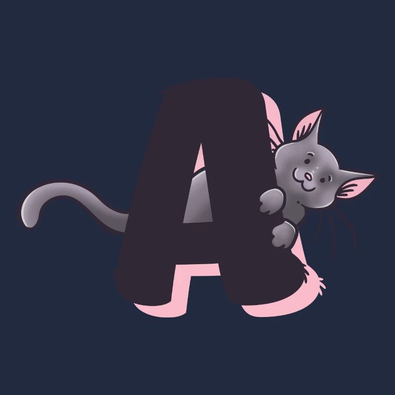 Cat Letter A