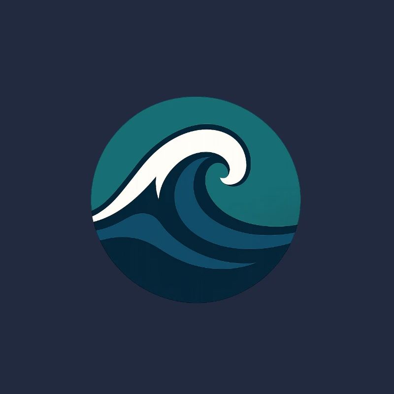 Stylized Ocean Wave