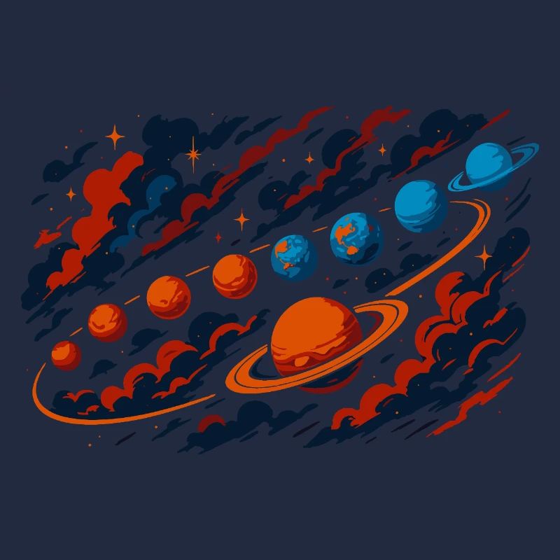 Planets Solar System Universe Fun Astronomical