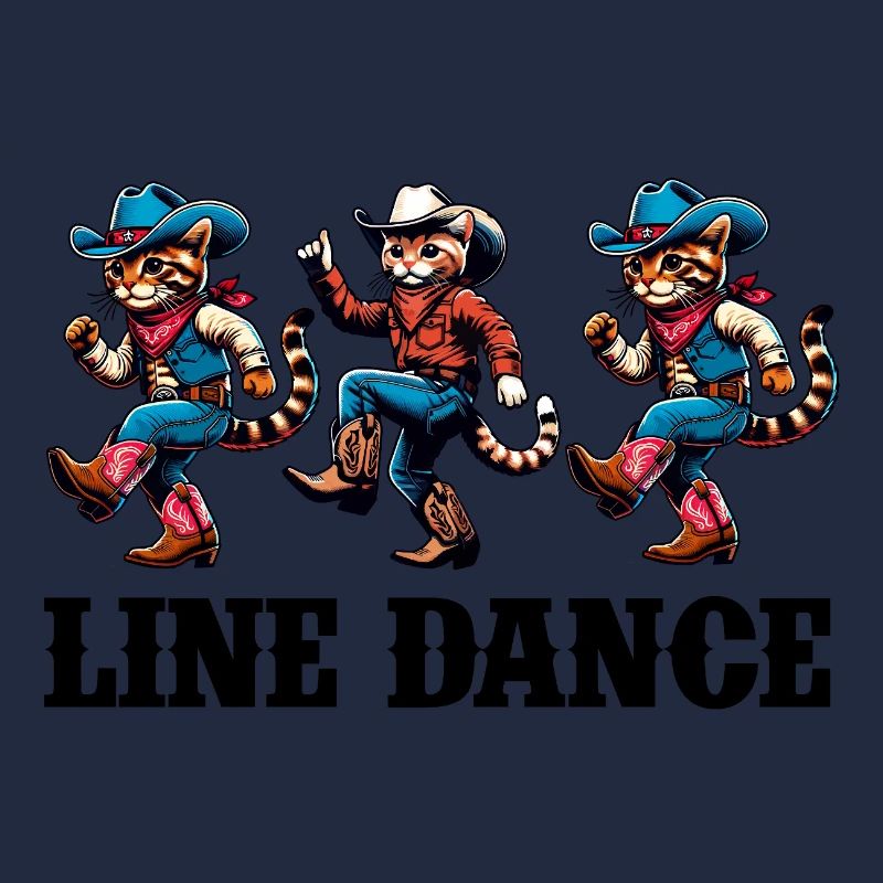 Funny Cats Dancing Line Dance