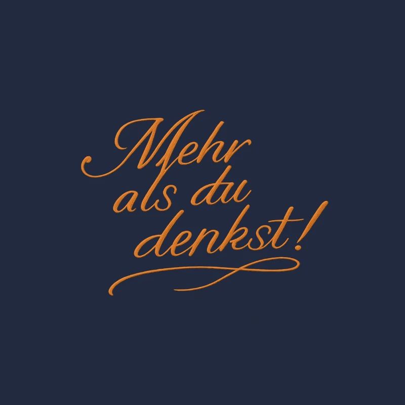 Mehr als du denkst!