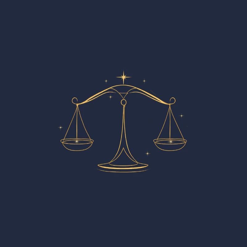 Goldene Balance Sternenglanz