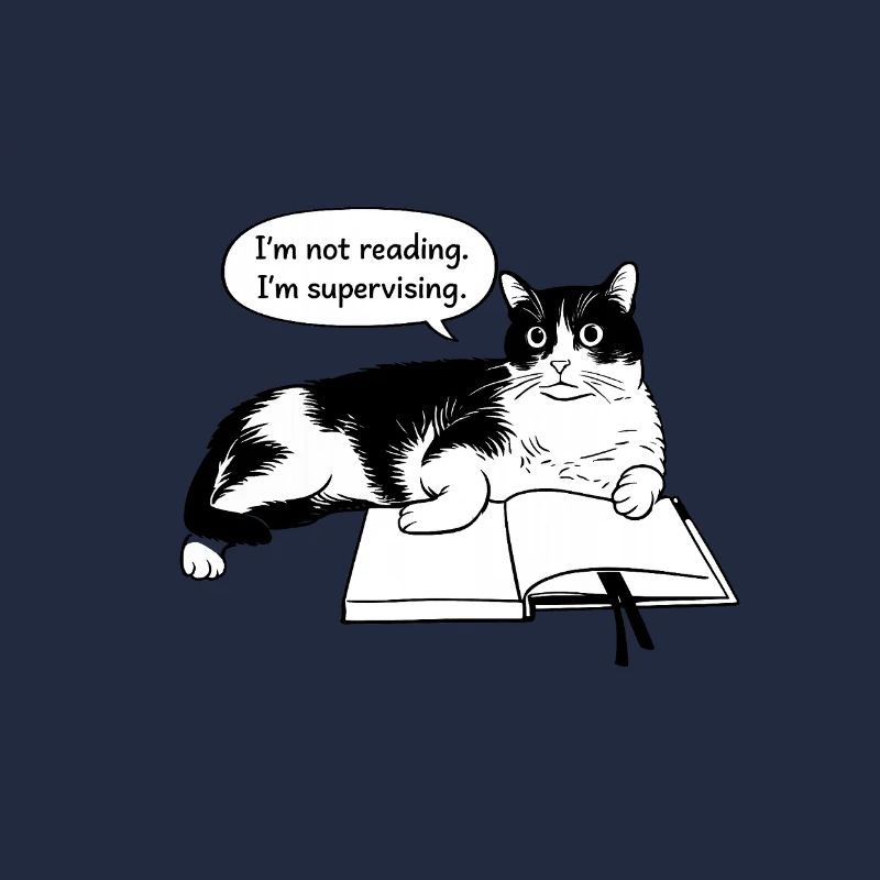 I'm not reading