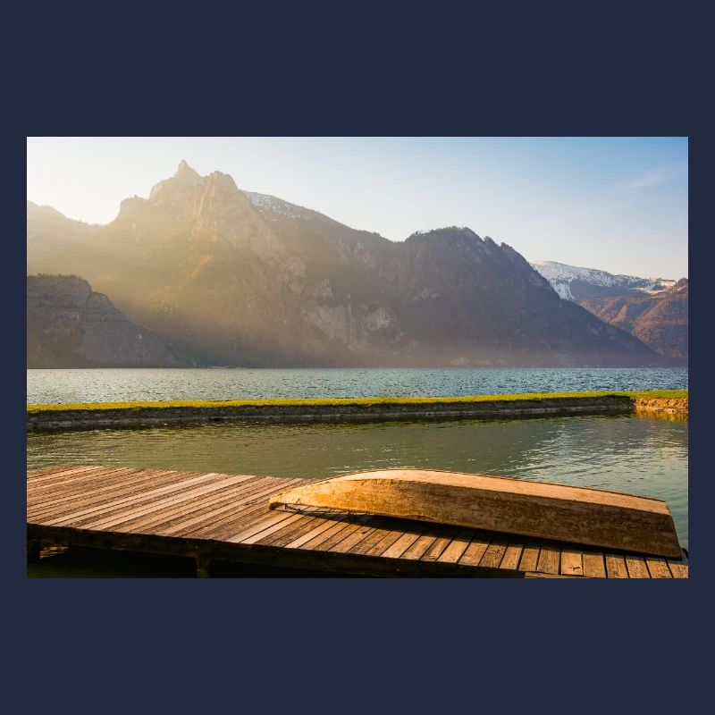 Morgen am Bergsee
