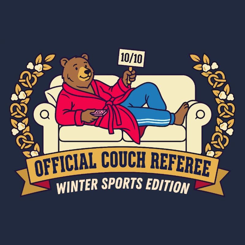 Official Couch Referee Bear