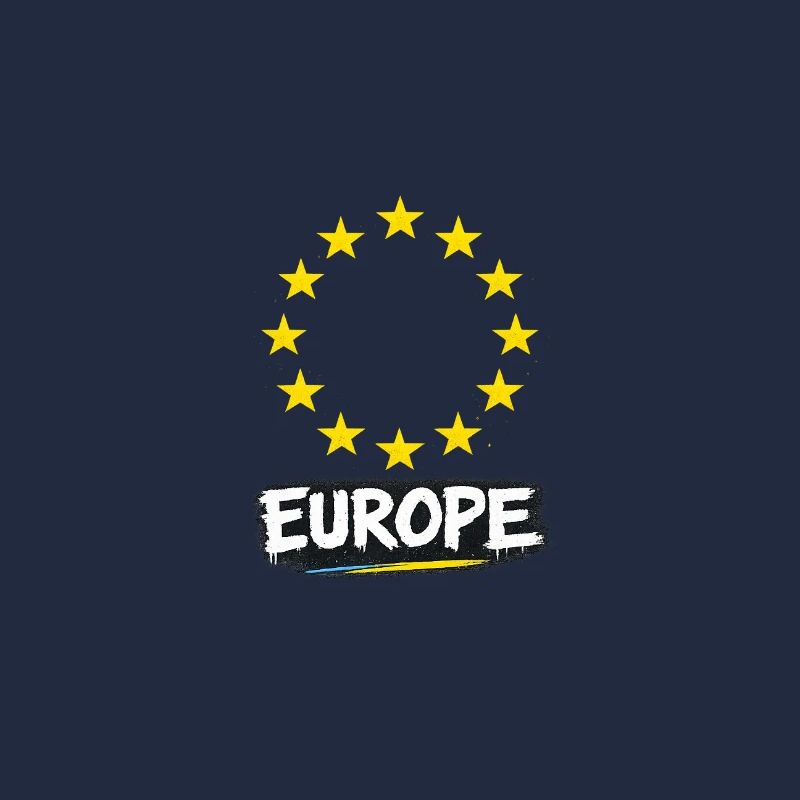 Europa Graffiti Kreis