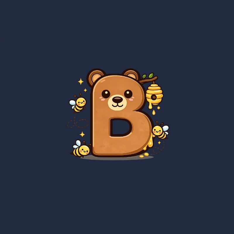 HonigBär Buchstabe B