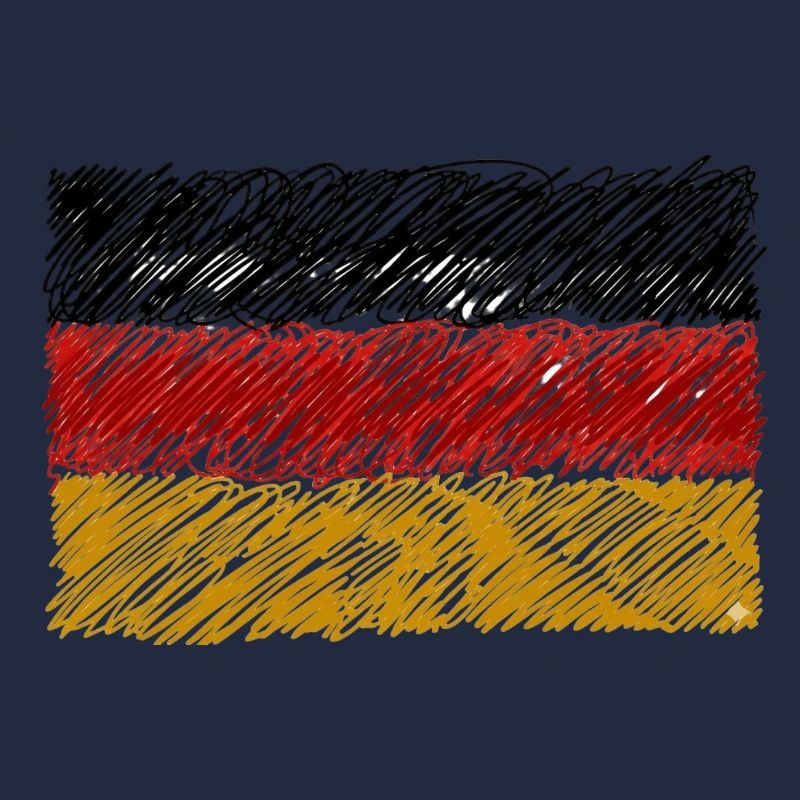 German Flag Scribble