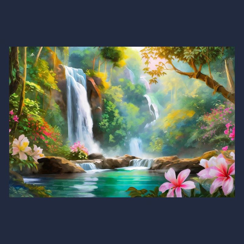 Dschungelwasserfall Traum