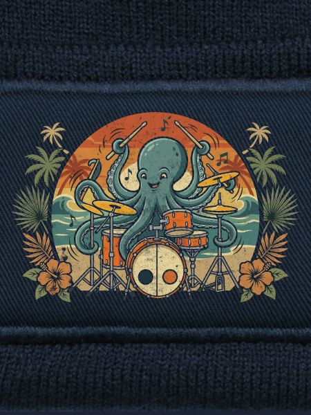 Tropical Octopus Drummer