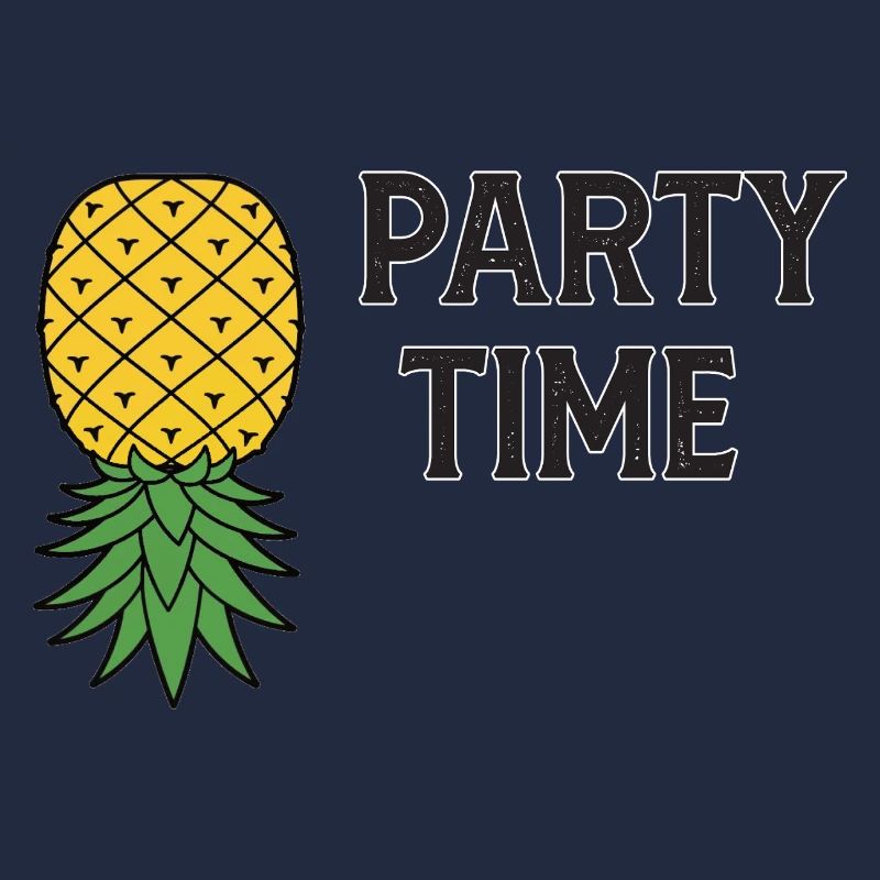 Lass uns Party Ananas-Symbol