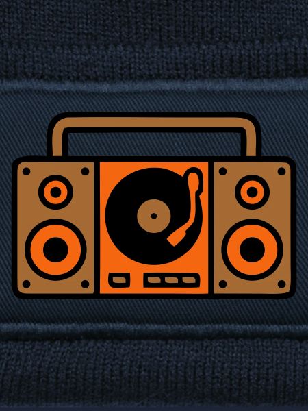 Retro Boombox Ghettoblaster 80er