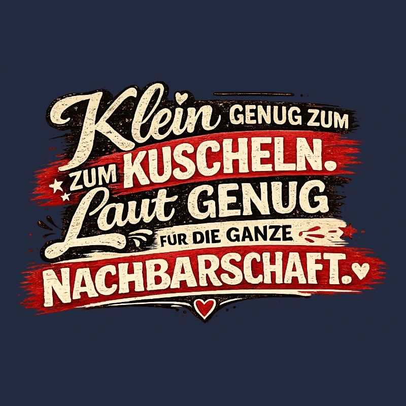 Kuscheln und Nachbarschaftslaute