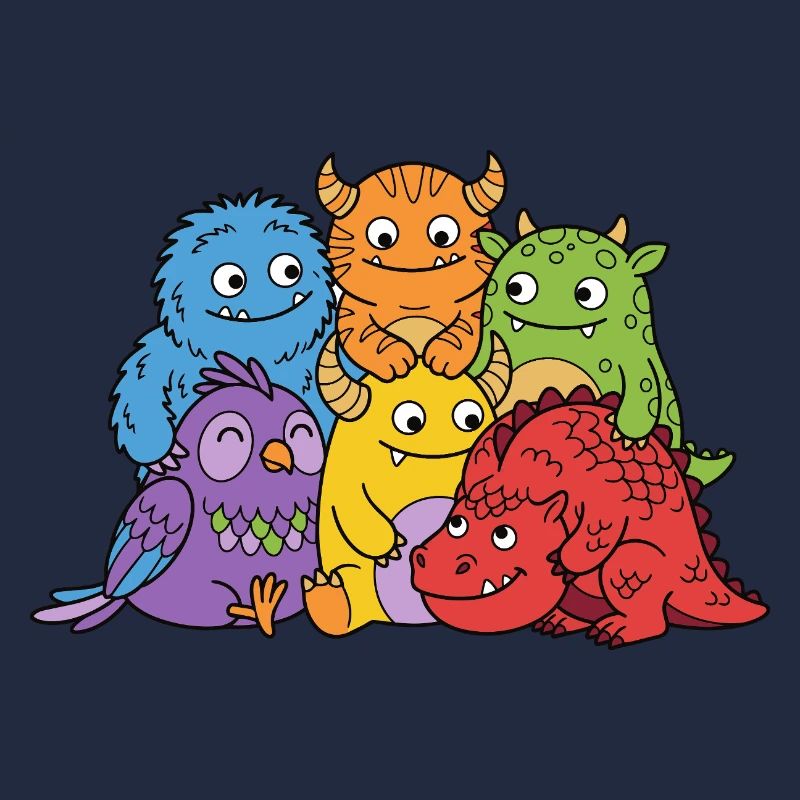 Niedliche Monster