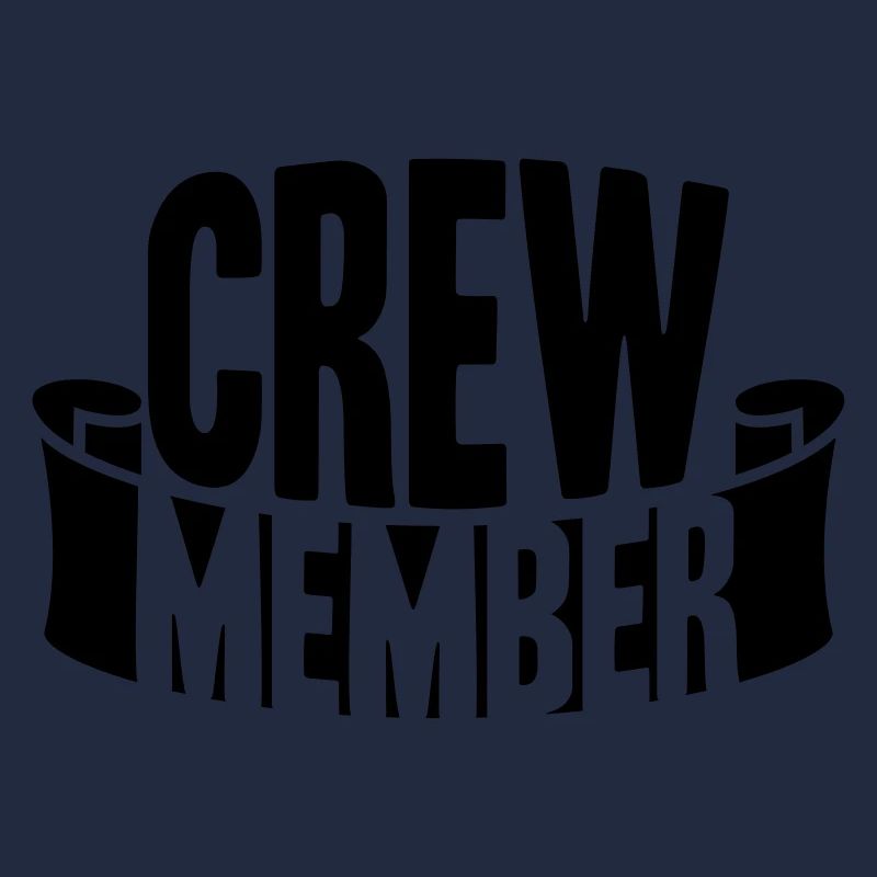 Cool Crew Member Banner Logo