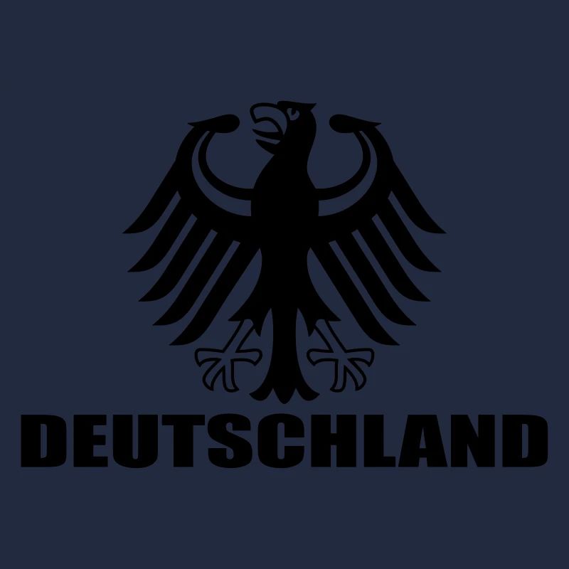 Adler mit Deutschlandschriftzug