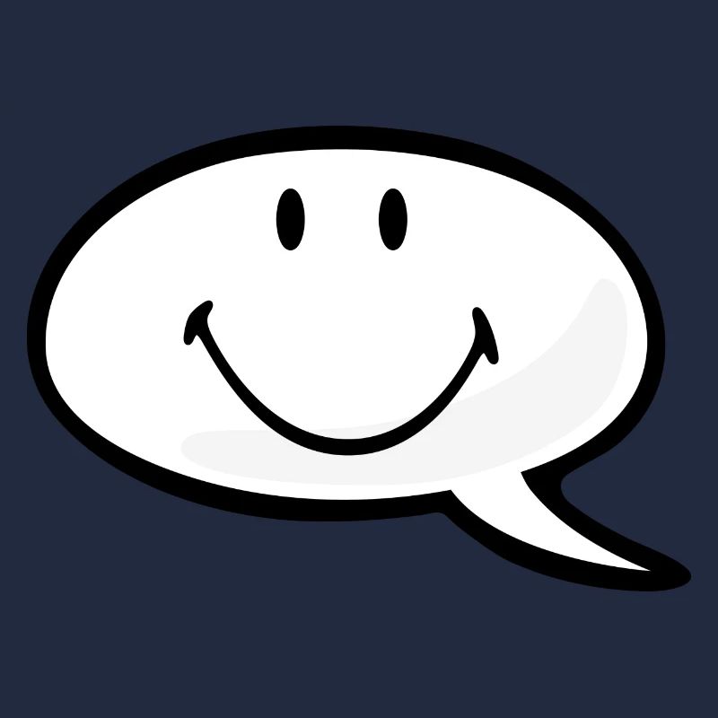 Smiley Speech Bubble