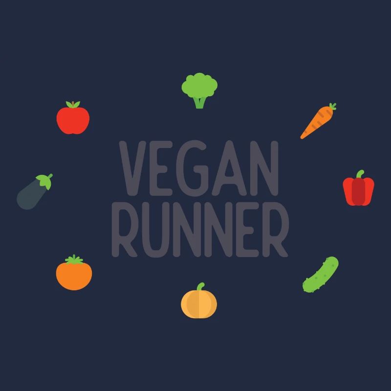 Veganer Läufer
