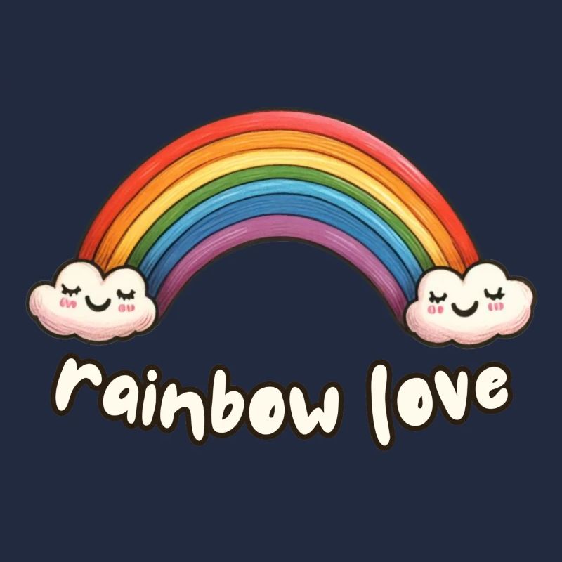 Regenbogen-Liebe