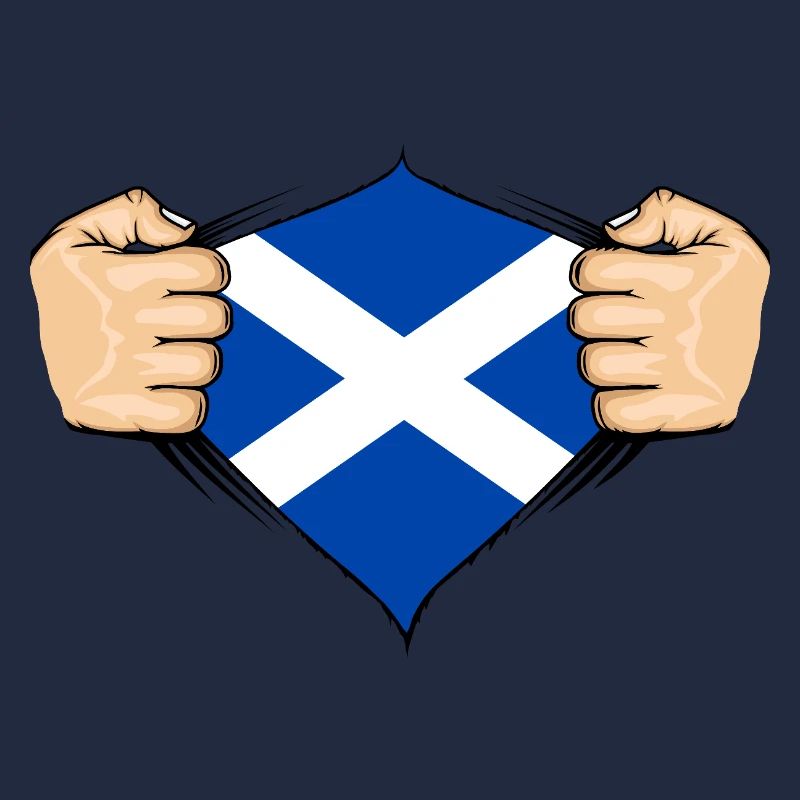 Scotland Flag Design
