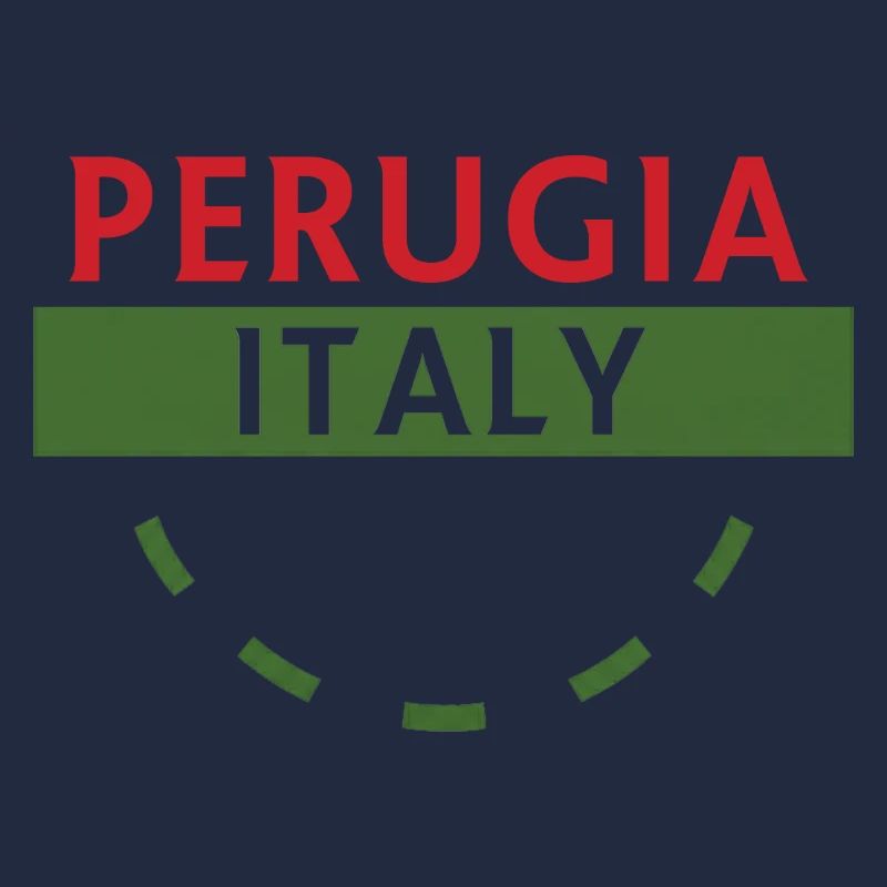Perugia Italia Reiseabzeichen