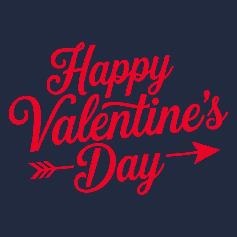 Valentine Script Herzpfeil