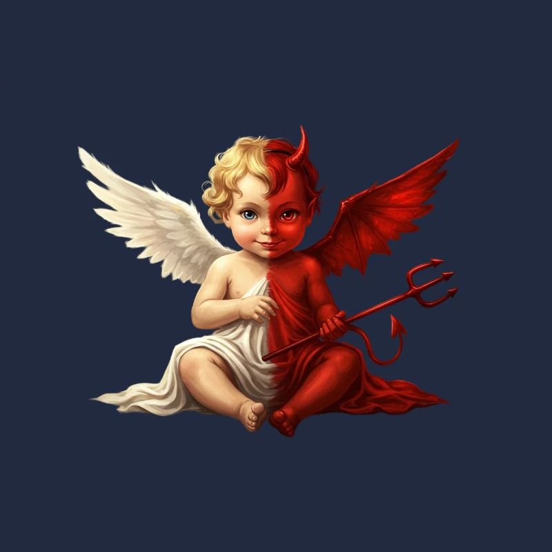 Dual Angel Devil Cherub