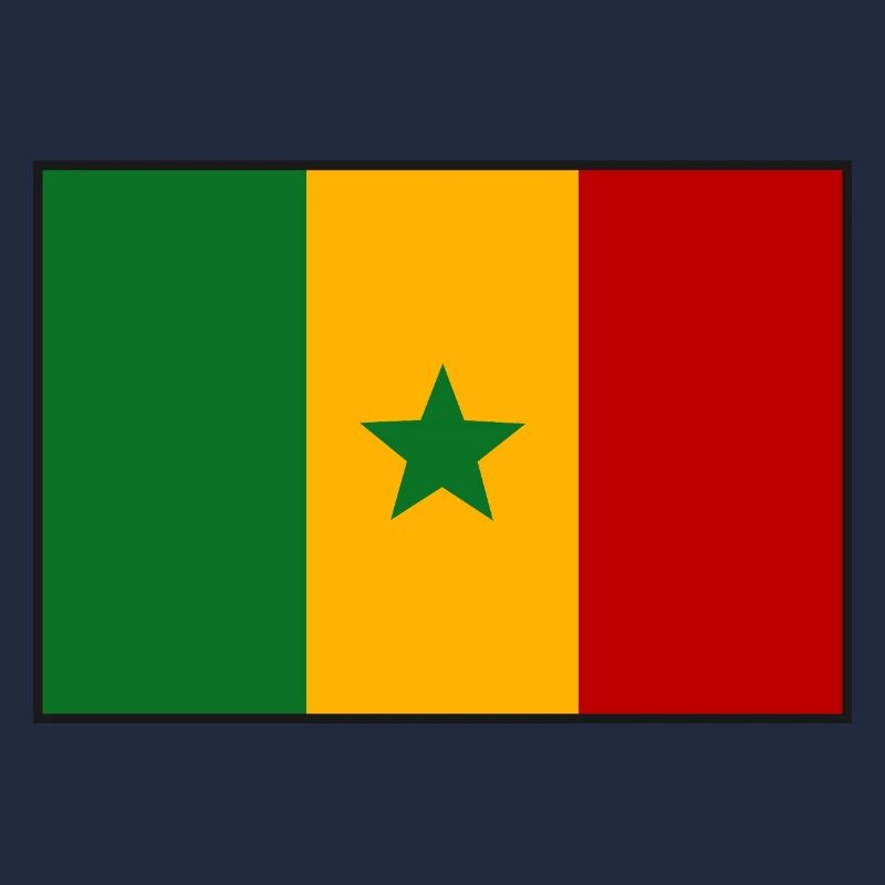 drapeau du Sénégal
