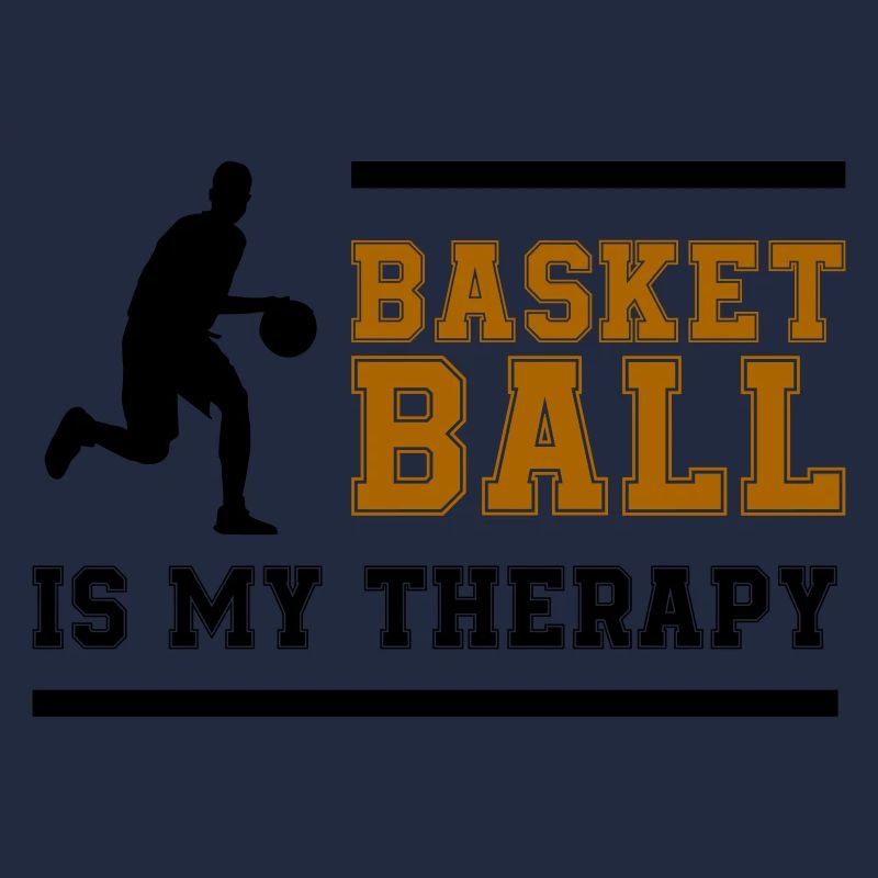 Basketball Retro Schriftzug