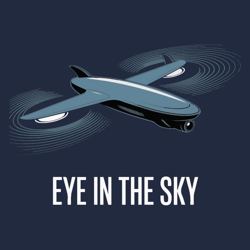 Œil dans le ciel Jet Artwork