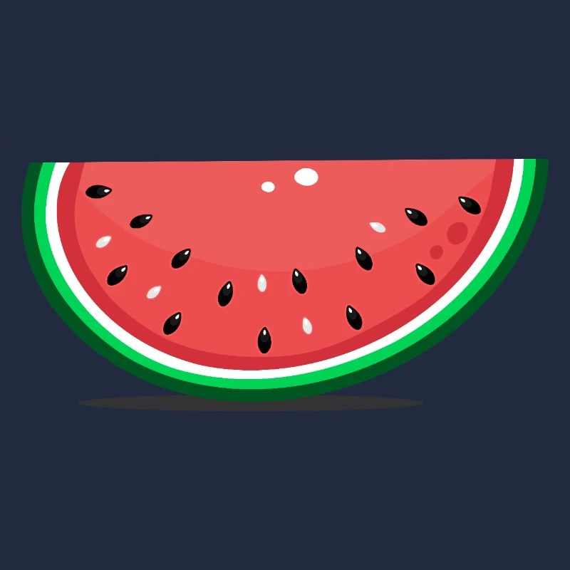 Wassermelone Design Scheibe