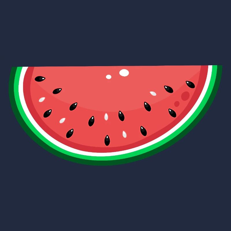 Tranche de design de pastèque