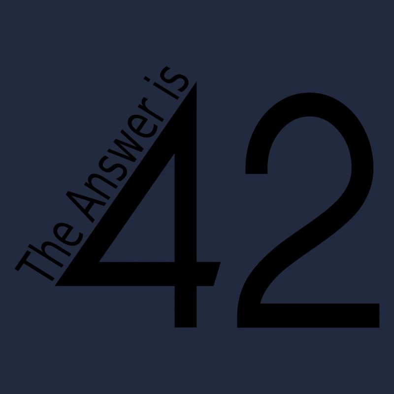 the answer is 42