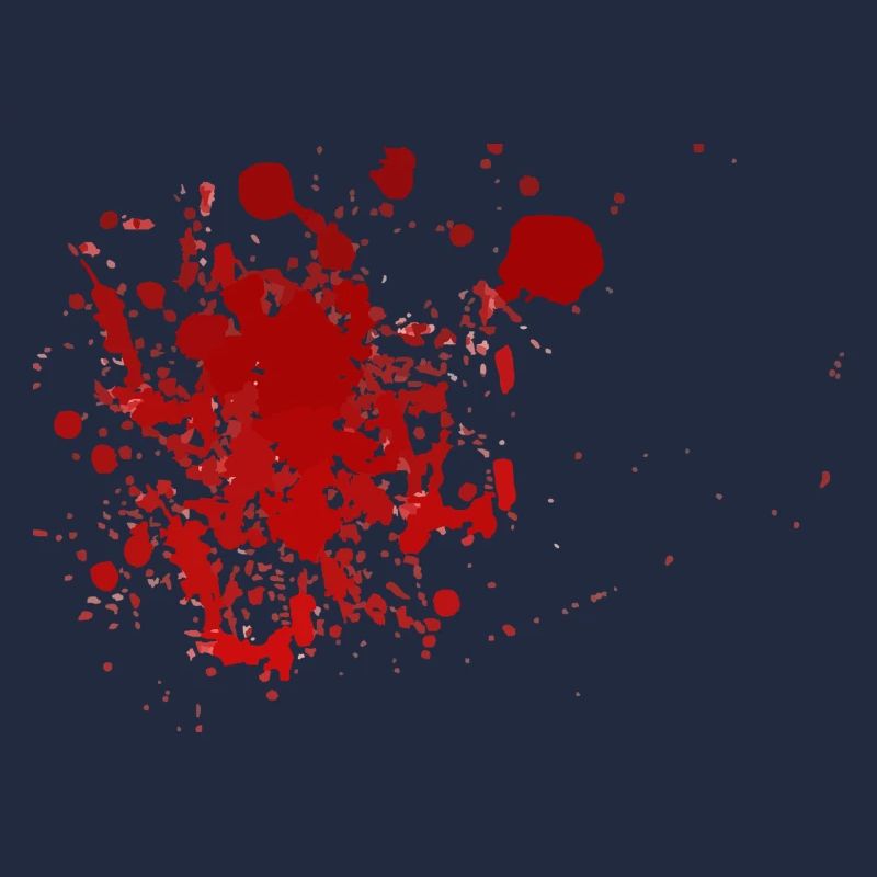 éclaboussures d'éclaboussures de sang éclaboussures de sang Halloween
