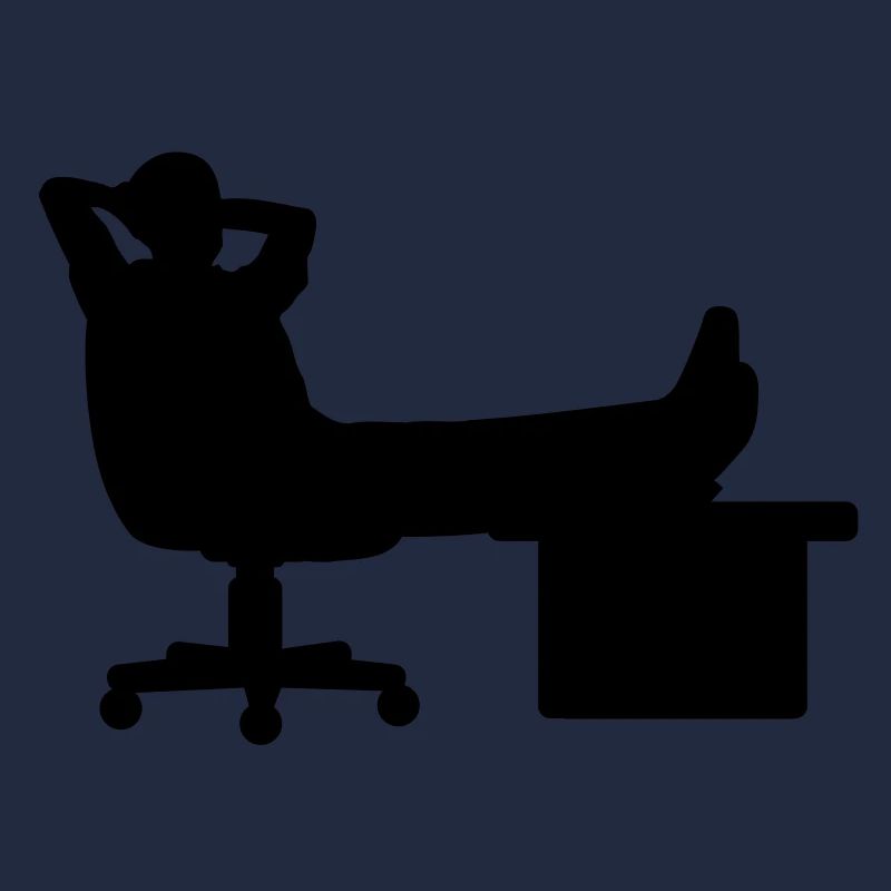 Boss Chef manager silhouette