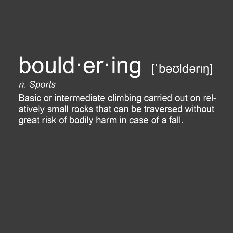 bouldering
