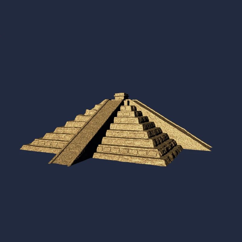 maya or de la pyramide