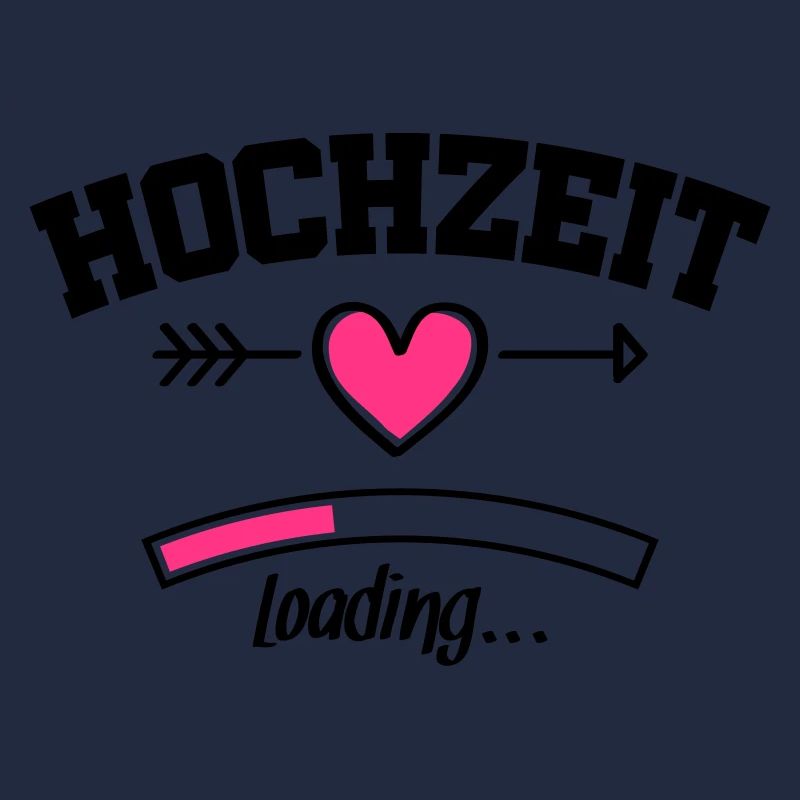 hochzeit loading herz