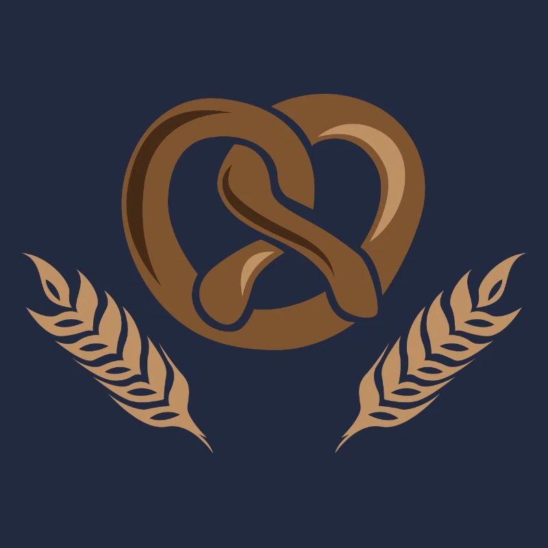 grain baker bakery symbol wheat icon vector