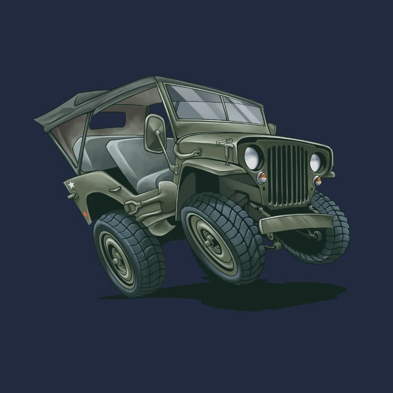 Willys MB Offroader 4x4 ROOFTOP Oldtimer Us Army