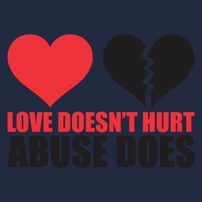 Broken Heart with Powerful Message