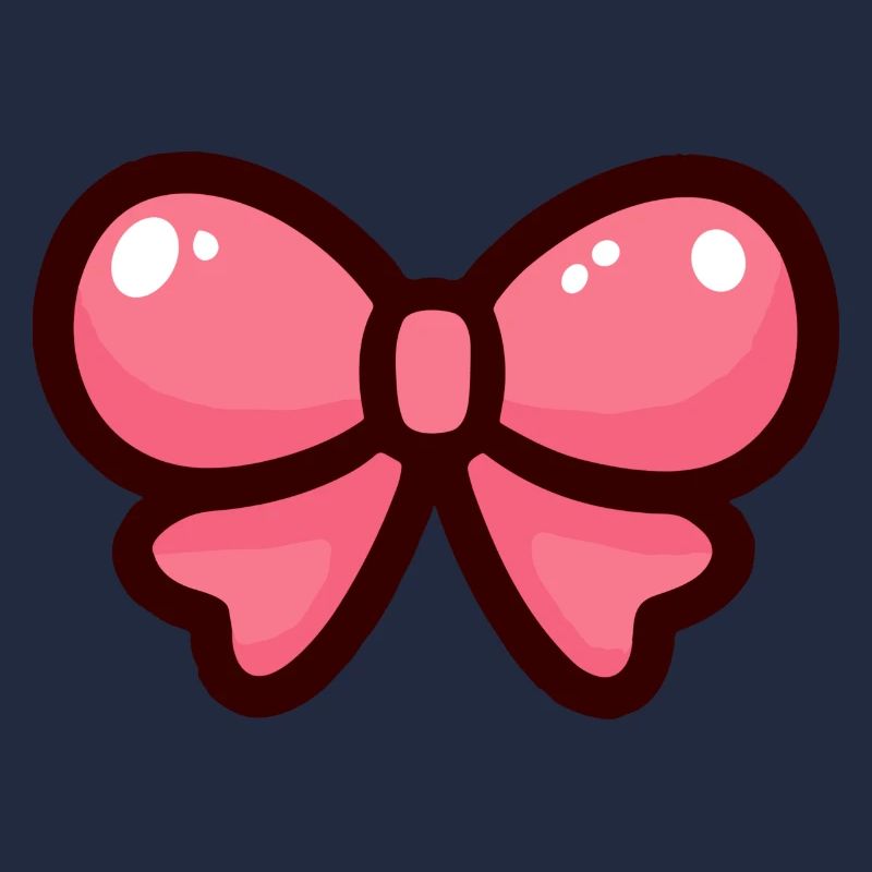 Conception d’arc de dessin animé rose