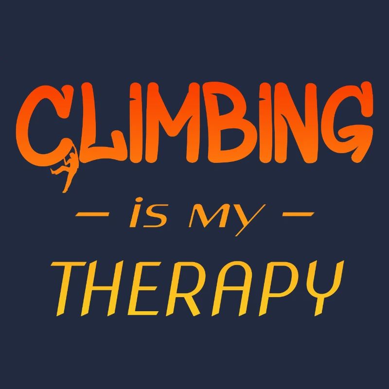 Climbing is my therapy