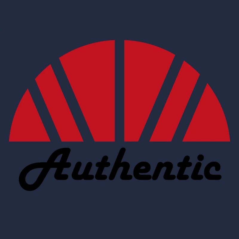 Authentic Abstract Red Ray Dawn