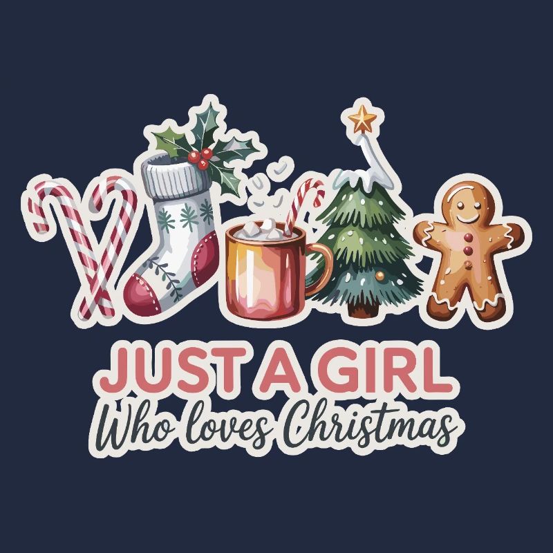 Nur ein Mädchen liebt Weihnachten