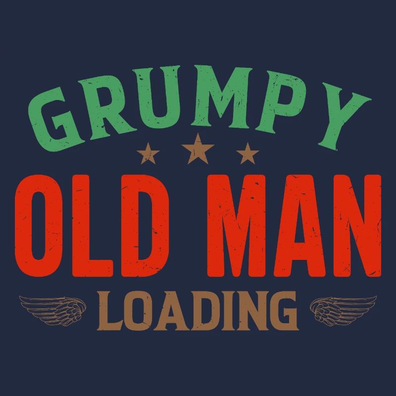Grumpy Old Man Loading Shirt