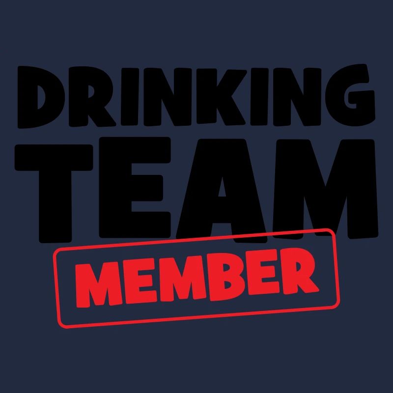 Mitglied des Trinkteams / Alkohol