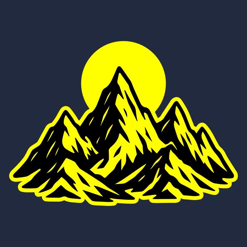 Berge Sonne